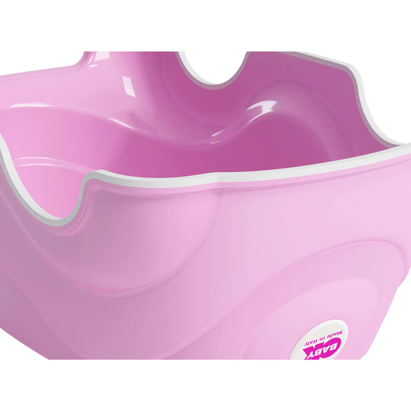 Багатофункціональний дитячий стільчик-підставка OK Baby Herbie, малиновий (38206640) - Pampik - 5