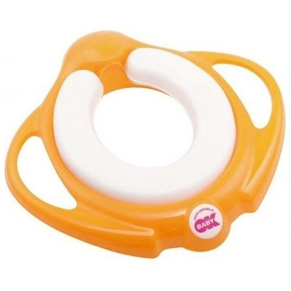 Накладка-сидіння на унітаз Ok Baby Pinguo Soft, помаранчевий (38254530) - Pampik