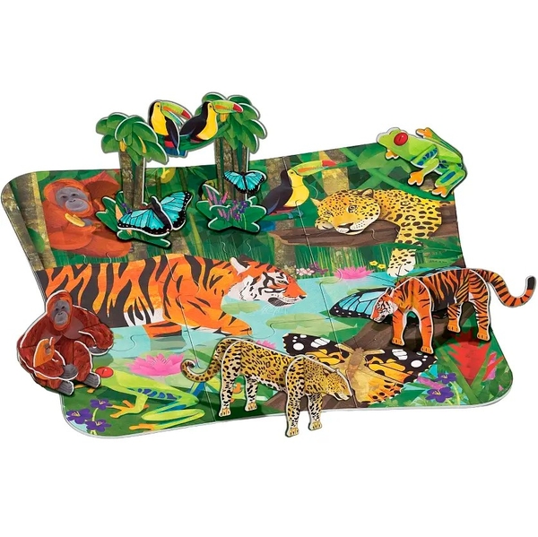 3D Пазл 4M Тропический лес (00-04678) - Pampik - 2