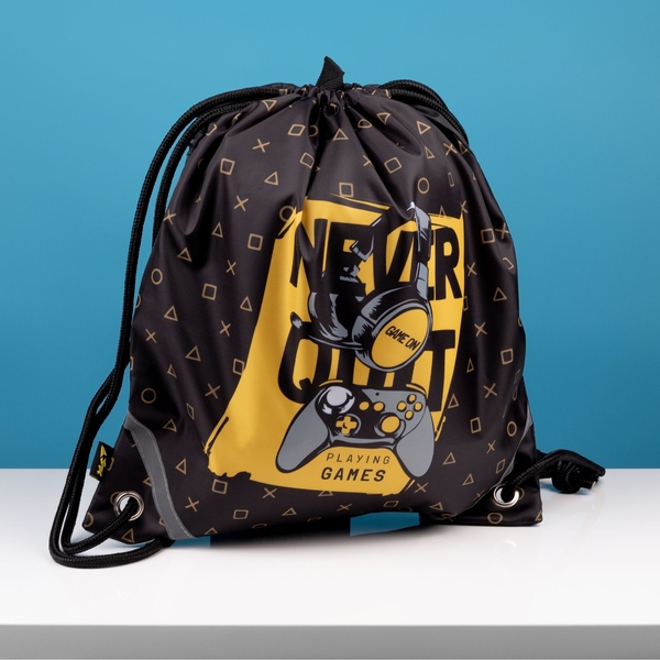 Сумка для взуття Yes SB-10 Never Quit, сірий (533465) - Pampik - 3