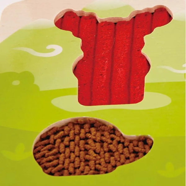 Пазл Hape Лісові тварини, 6 елементів (E1621) - Pampik - 4