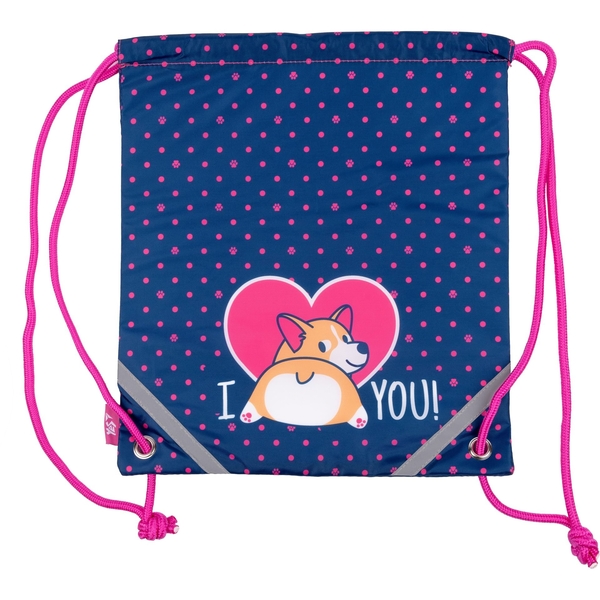 Сумка для взуття Yes SB-10 Puppy, синій (559131) - Pampik