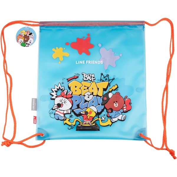 Сумка для взуття Yes SB-16 Line Friends, блакитний (533528) - Pampik