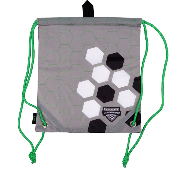 Сумка для обуви Yes SB-10 Football, серый (559147) - Pampik