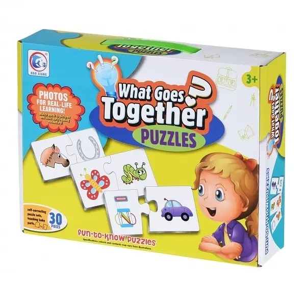 Пазл Same Toy Mad Xiang Що повинно бути разом, 60 елементів (2065AUt) - Pampik