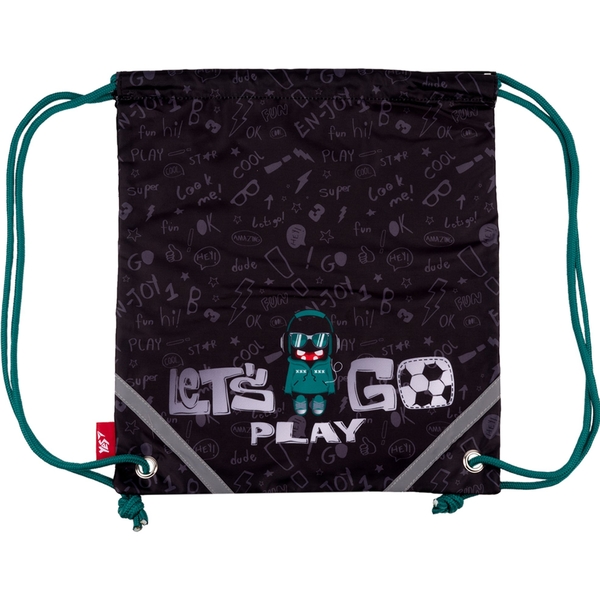 Сумка для взуття Yes SB-10 Game, чорний (533184) - Pampik