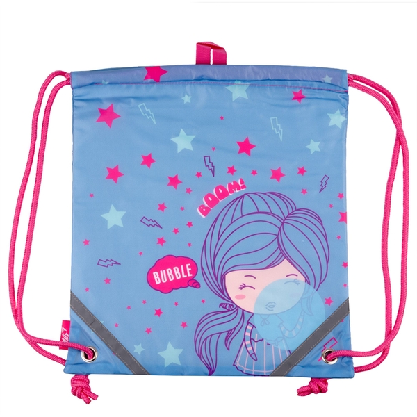 Сумка для взуття Yes SB-10 Girls Style, блакитний (533162) - Pampik