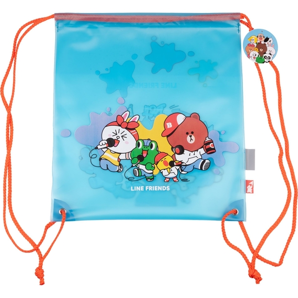 Сумка для взуття Yes SB-16 Line Friends, блакитний (533528) - Pampik - 2