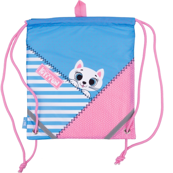 Сумка для взуття Yes SB-10 Cats, блакитний (559127) - Pampik