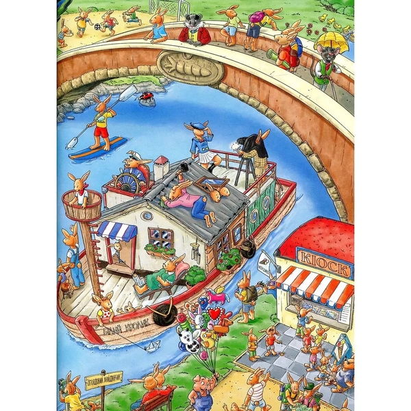 Велика книжка-розглядалка. Зайчик Франц - Урзель Шефлер та Вальтер Макс - Pampik - 3