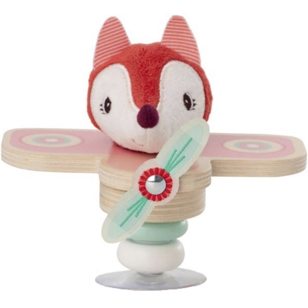 Брязкальце на присосці Lilliputiens Пілот Лисичка Аліса (83523) - Pampik