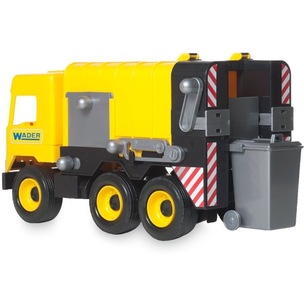Машинка Tigres Middle Truck Мусоровоз, желтый (39492) - Pampik - 3