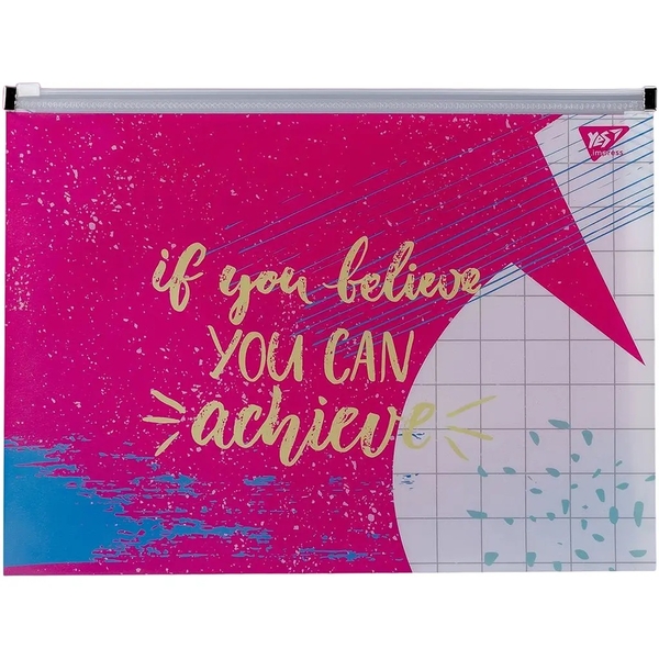 Папка Yes Hotch Potch, А4, на блискавці (491758) - Pampik