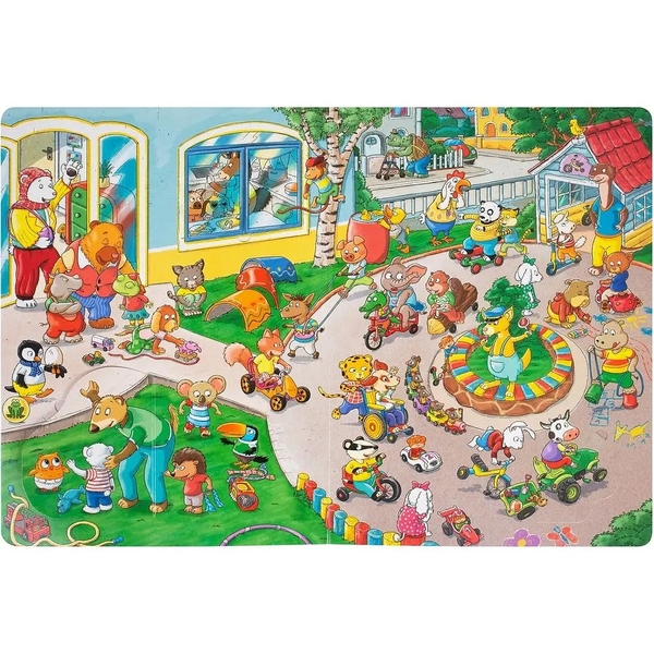 Віммельбух з віконцями. Ласкаво просимо до дитячого садочку! (122191) - Pampik - 2