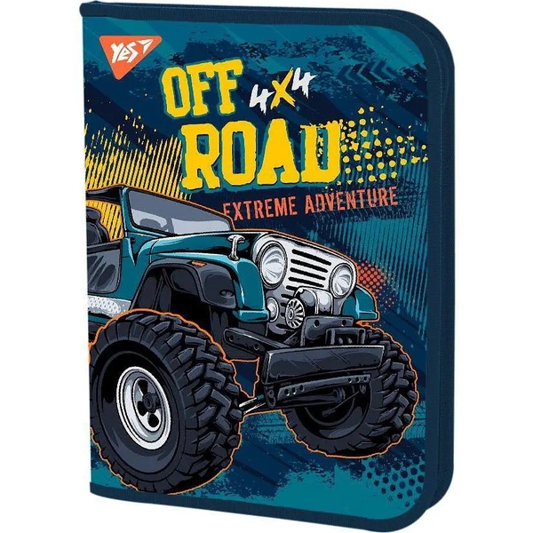 Папка для труда Yes Of Road, B5, на блискавці (491803) - Pampik