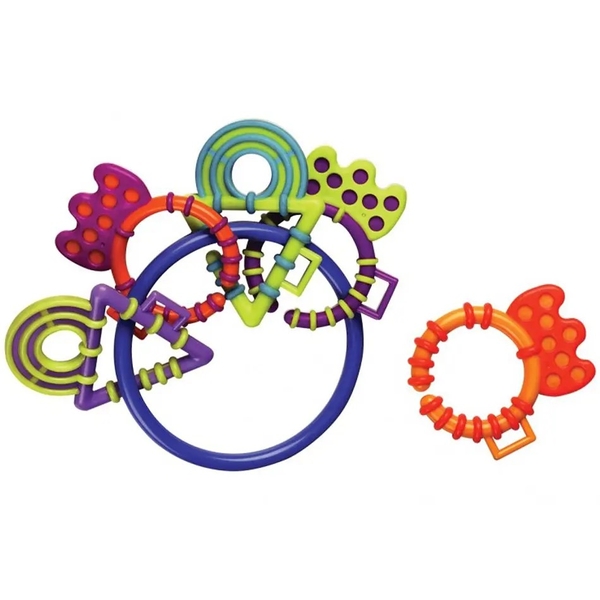 Іграшка-прорізувач Playgro Ланцюжок (3616) - Pampik