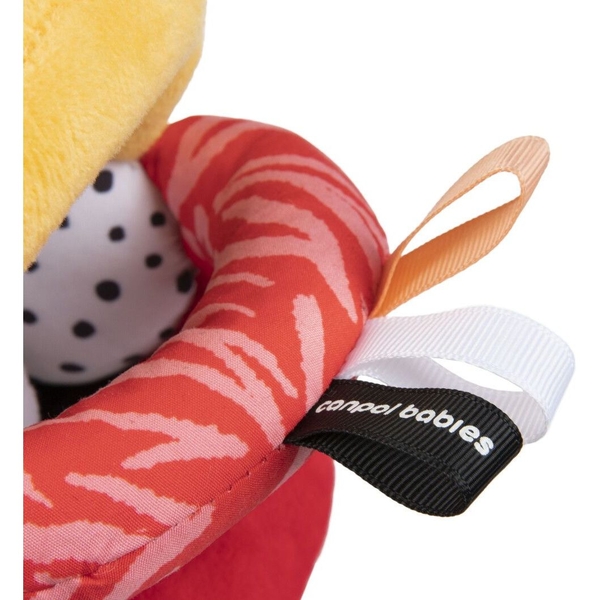 М'яка іграшка-м'яч з пищалкою та брязкальцем Canpol babies BabiesBoo (68/089) - Pampik - 8