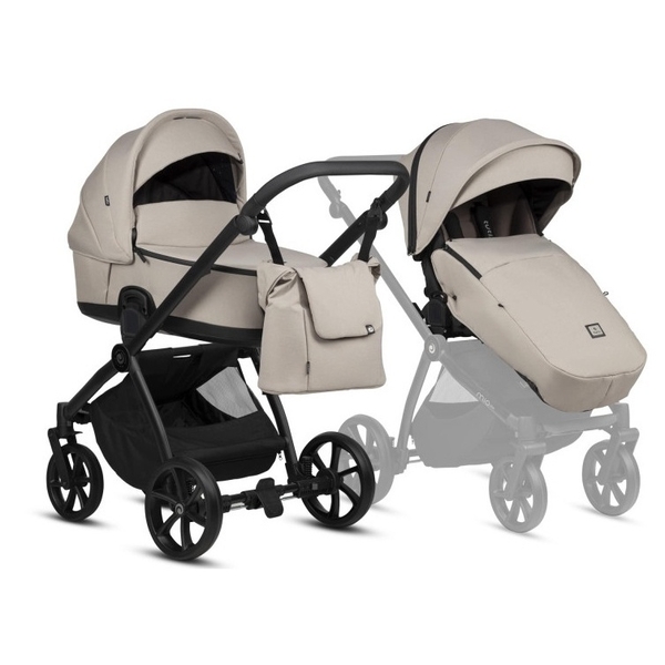 Универсальная коляска 2 в 1 Tutis MIO 3+ Essential Moon Rock - Pampik - 8