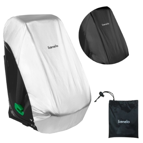 Солнцезащитный чехол на автокресло Lionelo Thermal Cover Silver (LO-THERMALCOVER SILVER) - Pampik