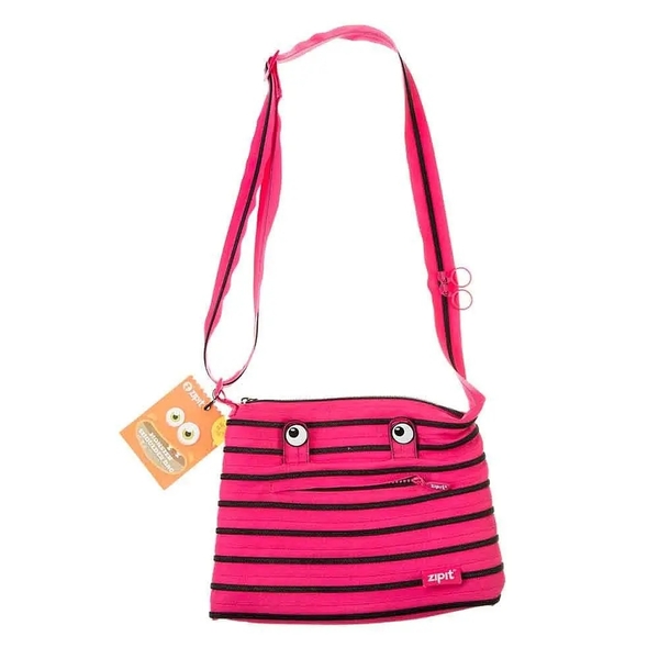 Сумка Zipit Monster Pink Begonia & Black Teeth (ZBDM-3) - Pampik