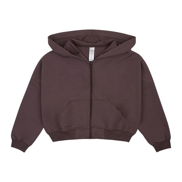 Спортивний костюм Garnamama бомбер з капюшоном,Брюки-палаццо Season 2025 164 Коричневий (1055942.1421211) - Pampik - 7