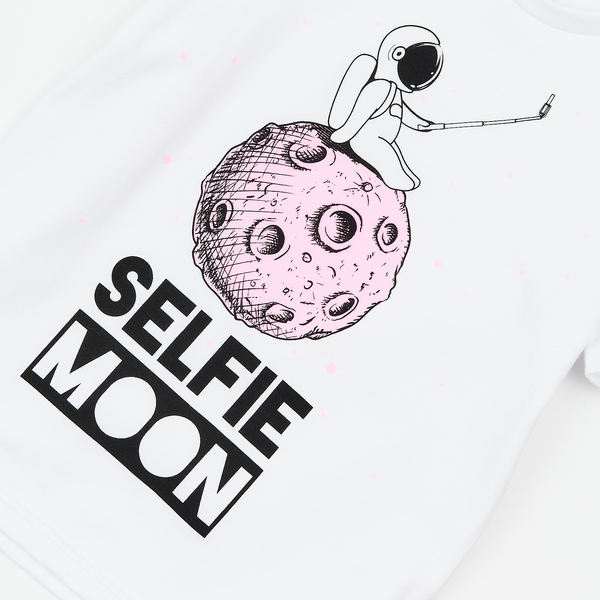 Светящаяся пижама Garnamama Neon PG Summer 134 Белый Розовый (698077.9877311) - Pampik - 21