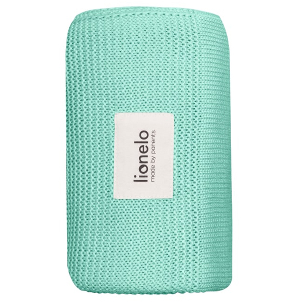 Ковдра Lionelo Bamboo Blanket Green Mint, 100х75 см, м'ятний - Pampik - 2