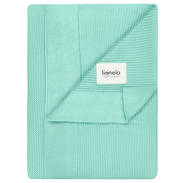 Ковдра Lionelo Bamboo Blanket Green Mint, 100х75 см, м'ятний - Pampik