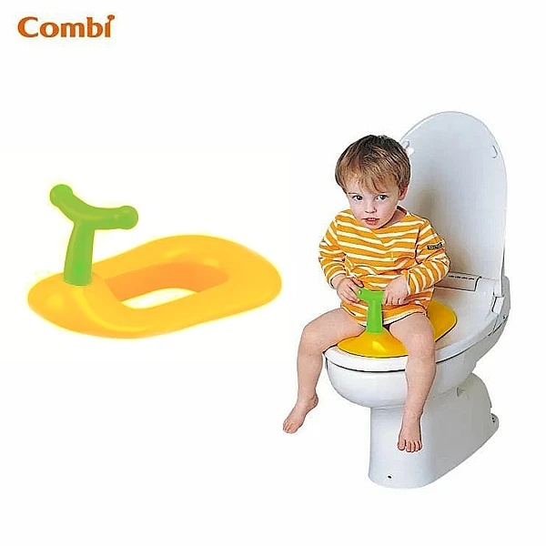 Накладка на унітаз Combi 20543 з махровим чохлом, помаранчевий (5625) - Pampik - 2