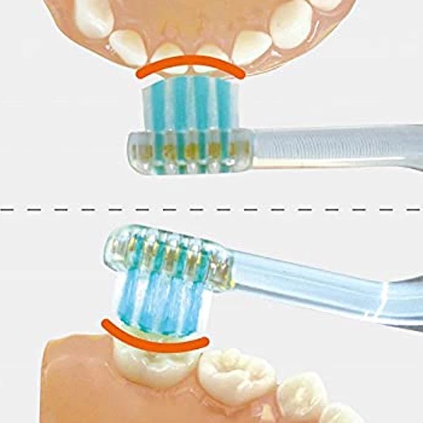 Насадки для детской электрической зубной щетки Combi 113056, 2 шт., белый (858534) - Pampik - 3