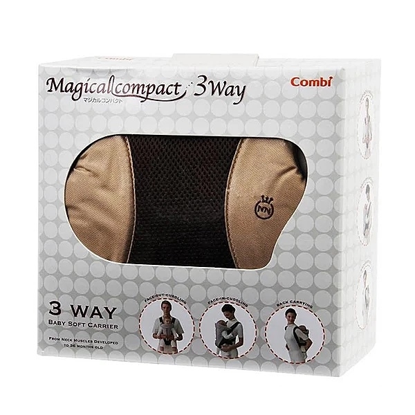 Уценка. Слинг Combi SK-A Sea 14241, три положения, бежевый (37742) - Pampik - 4