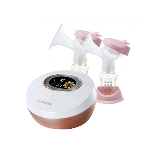 Молоковідсмоктувач електричний Combi 116763 з чохлом, подвійний (25545) - Pampik