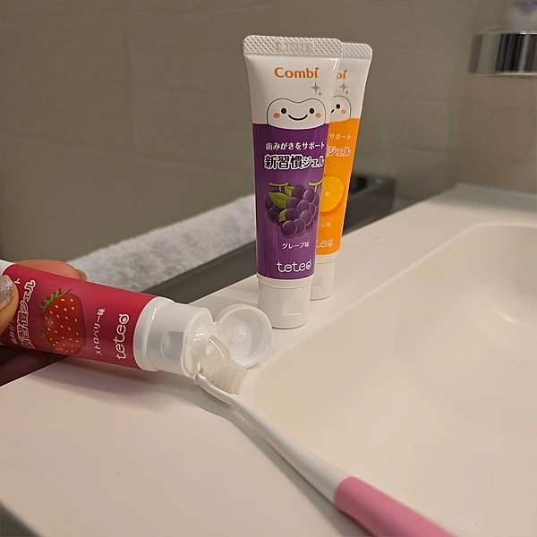 Детская лечебно-профилактическая зубная паста Combi 116419 со вкусом винограда, 30 г - Pampik - 5