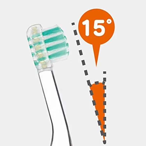 Насадки для детской электрической зубной щетки Combi 113056, 2 шт., белый (858534) - Pampik - 2