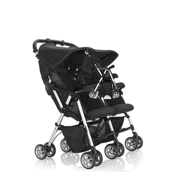 Прогулянкова коляска Combi Spazio Duo 114719, чорний (7976) - Pampik - 3