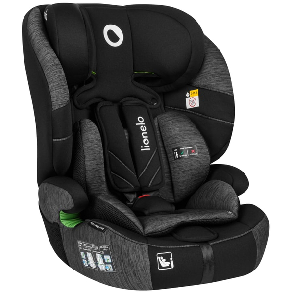 Автокрісло Lionelo Levi One i-Size Black Grey - Pampik - 2