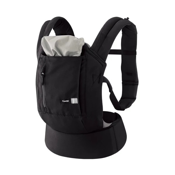 Слінг Combi Join із вкладишем 116592+116594, 4 положення, чорний (28068) - Pampik