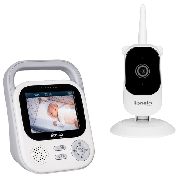 Відеоняня Lionelo Babyline 3.2 White - Pampik