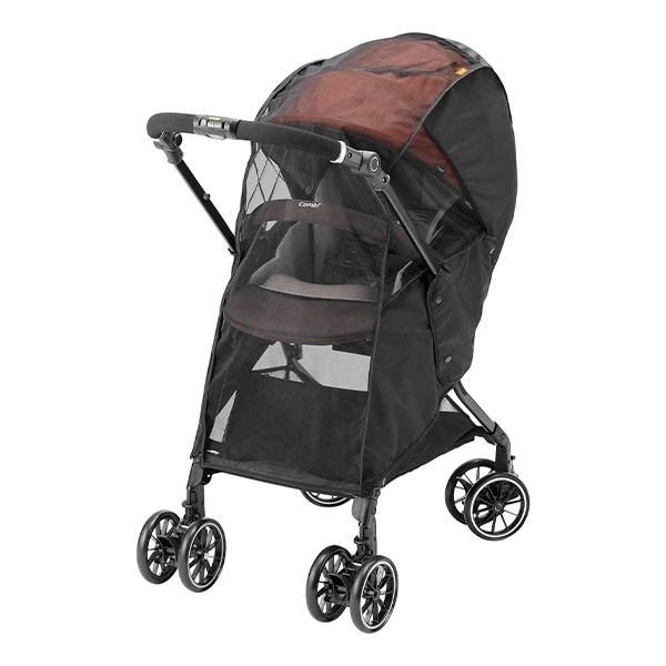 Солнцезащитный чехол на коляску Combi 117660, черный (30568) - Pampik