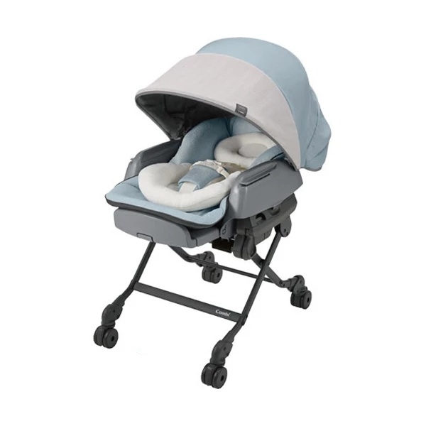 Люлька-трансформер Combi Nemulila Bedi Long з москітною сіткою 118380+115891, м'ятний (34475) - Pampik