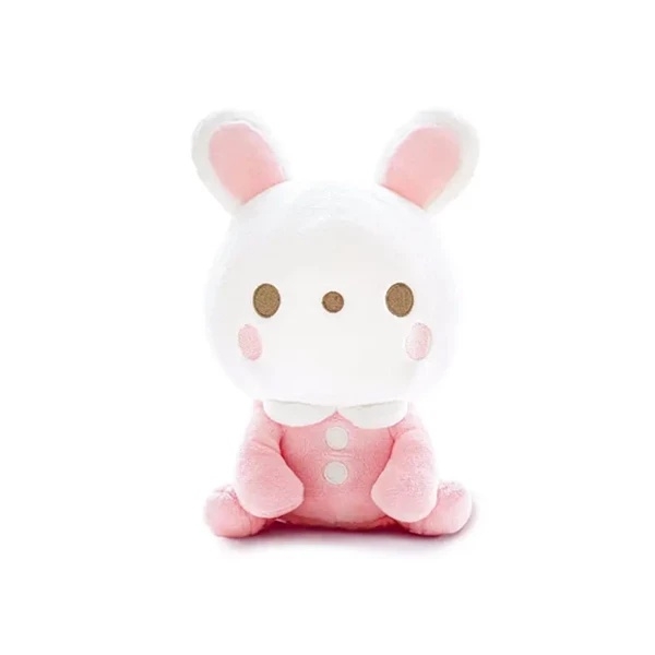 Мягкая музыкальная игрушка-ночник Combi Зайчик 118784, розовый (36825) - Pampik