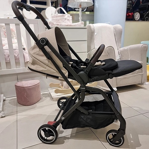 Прогулочная коляска Combi Citta 119564, светло-бежевый (38084) - Pampik - 11
