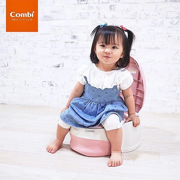 Детский горшок Combi 118470, розовый (38079) - Pampik - 9