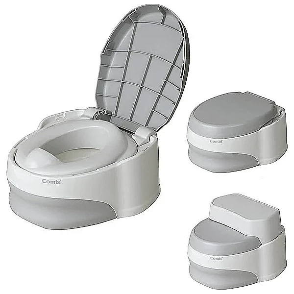 Детский горшок Combi 118472, серый (38080) - Pampik - 2