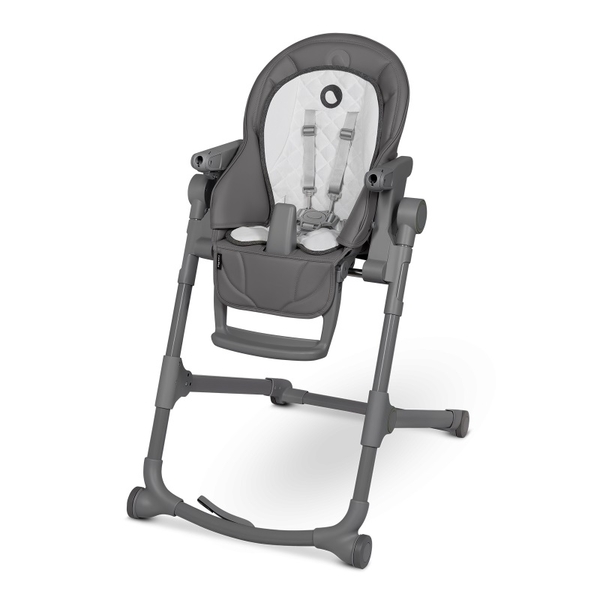 Стілець-шезлонг для годування Lionelo Cora Plus Grey Stone, темно-сірий - Pampik - 3
