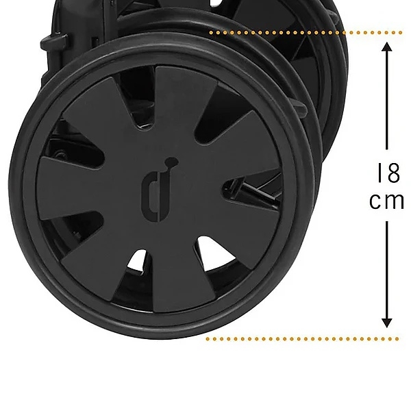 Прогулочная коляска Combi Crossgo 118110, черный (38083) - Pampik - 6
