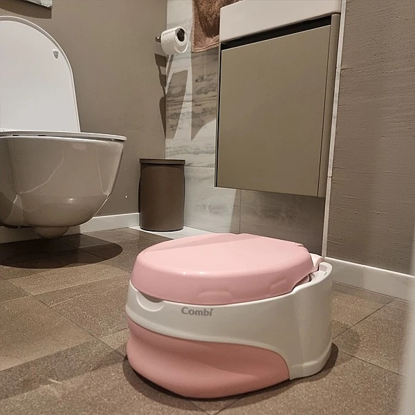 Детский горшок Combi 118470, розовый (38079) - Pampik - 5