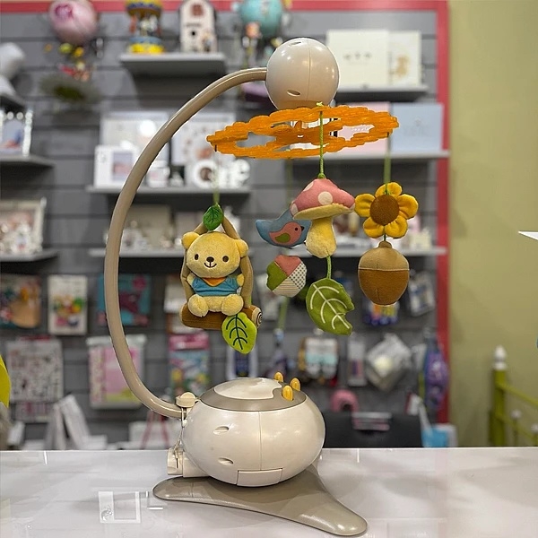 Музичний мобіль Combi 14086 з підвісними іграшками та звуковим сенсором (17256) - Pampik - 7