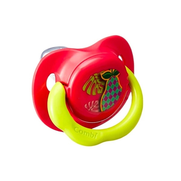Пустышка силиконовая ортодонтическая Combi Step 3 116203, 8-18 мес., красный (21324) - Pampik - 2