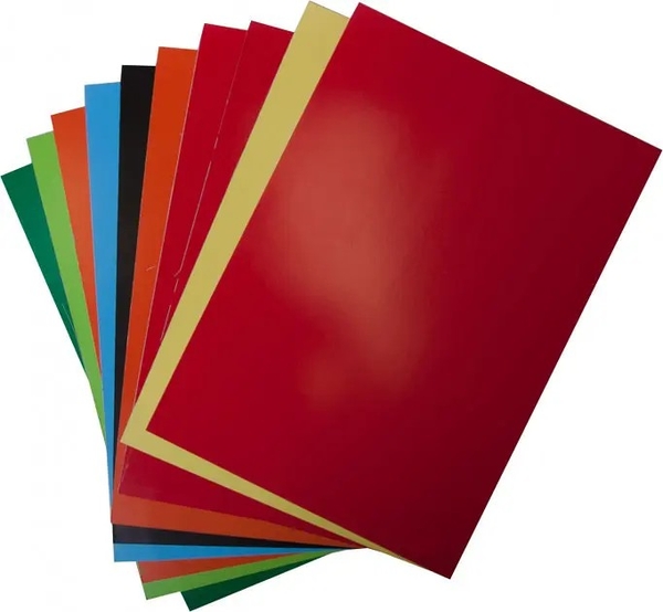 Картон цветной ZiBi, двусторонний, двухцветный, А4, 10 листов (ZB.1952) - Pampik - 2